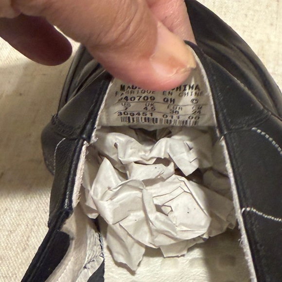 Leather Nike City Knife - vintage fashion grunge tabi 2003 sz 7 - Picture 3 of 9